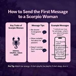 Akrep Kadınına İlk Mesaj Nasıl Atılır?