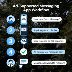 Reklam İzleyerek Mesajlaşma Özelliği Sunan Uygulamalar Nasıl Çalışır?